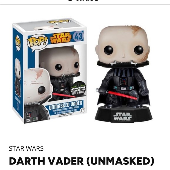 Rare unmasked darth Vader funko pop - Picture 6 of 7